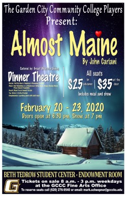 College Players Present “Almost, Maine” February 20-23