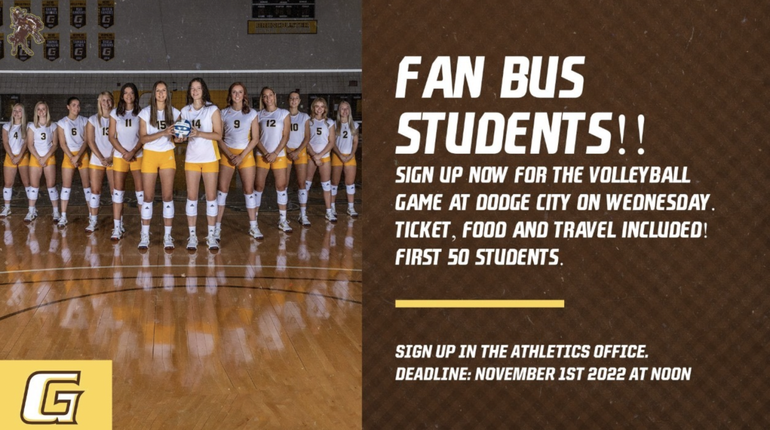 Fan Bus on November 2nd! – GC3 MEDIA